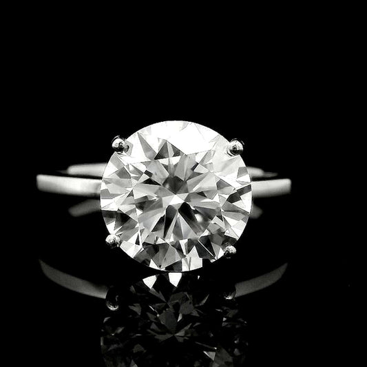 3.07 Carats Lab Grown Diamond 950 Platinum Ring