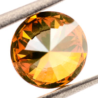 0.24 Red Diamond Round Loose Gemstone