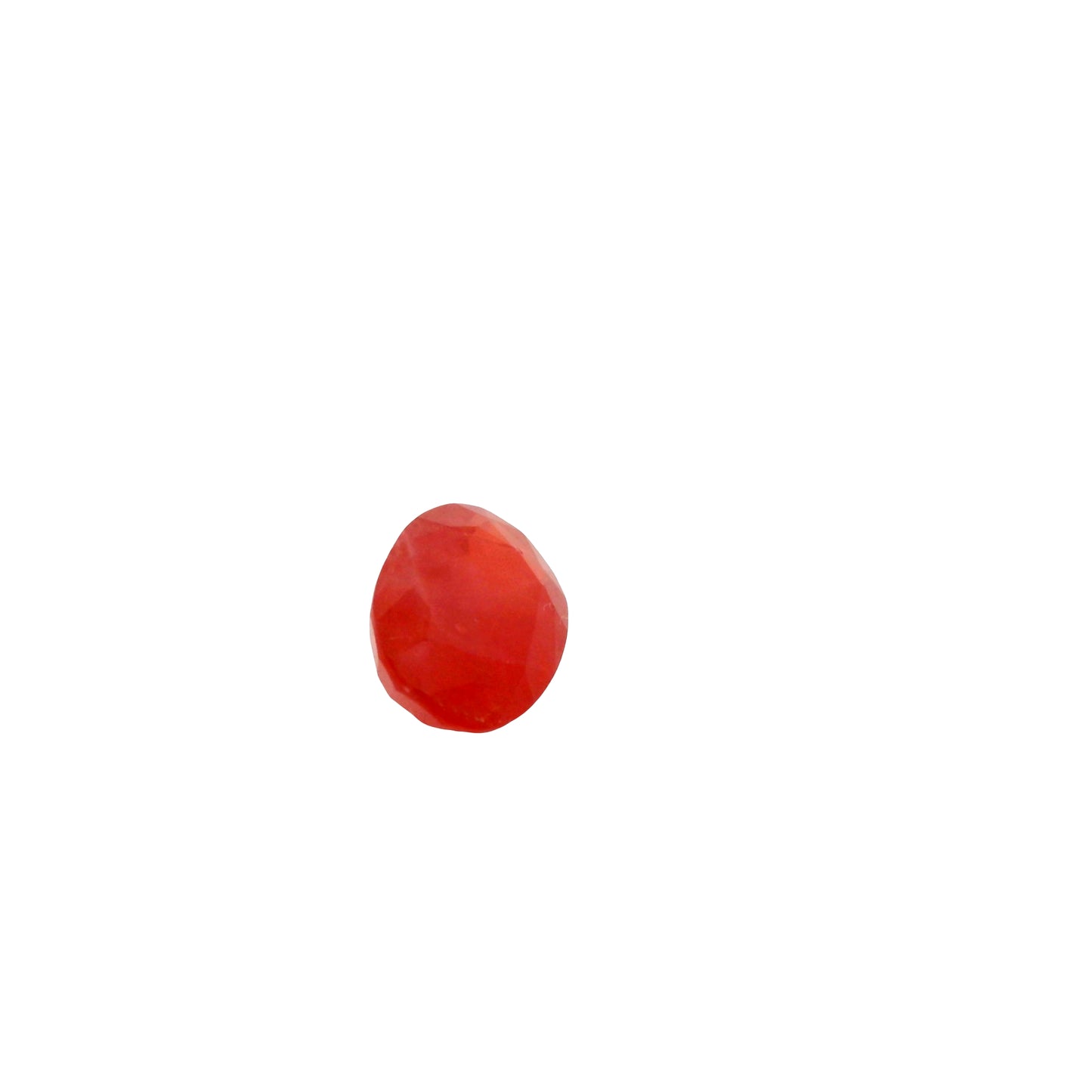 4.67 Orange Sapphire Oval Gemstone
