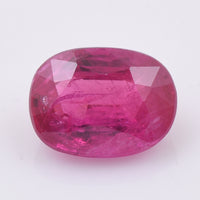 1.42 Natural Corundum Ruby Rectangular Cushion Mixed Cut Gemstone
