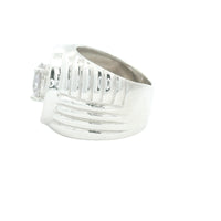 18.18 Ct Cubic Zirconia 925 Sterling Silver Ring