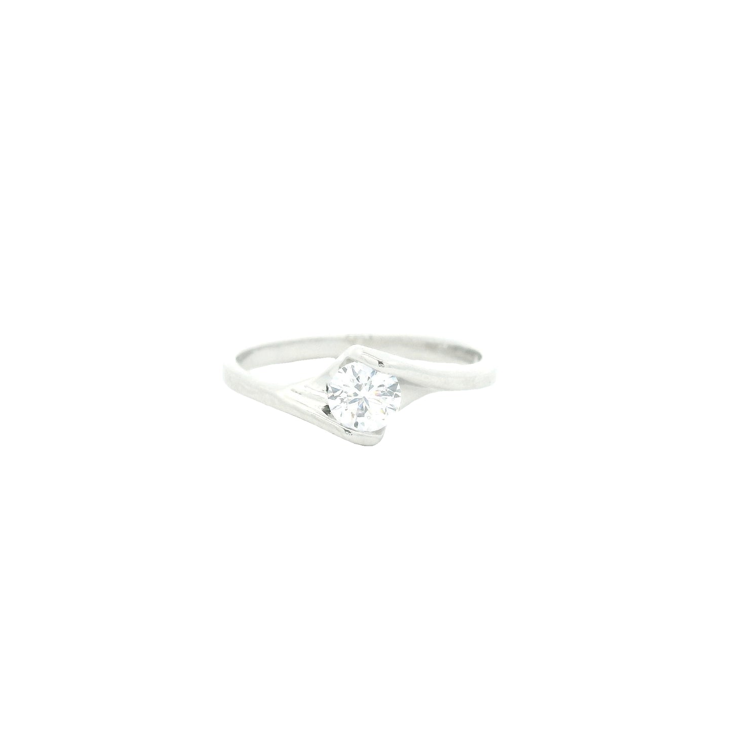 0.68 Ct Cubic Zirconia 925 Sterling Silver Ring