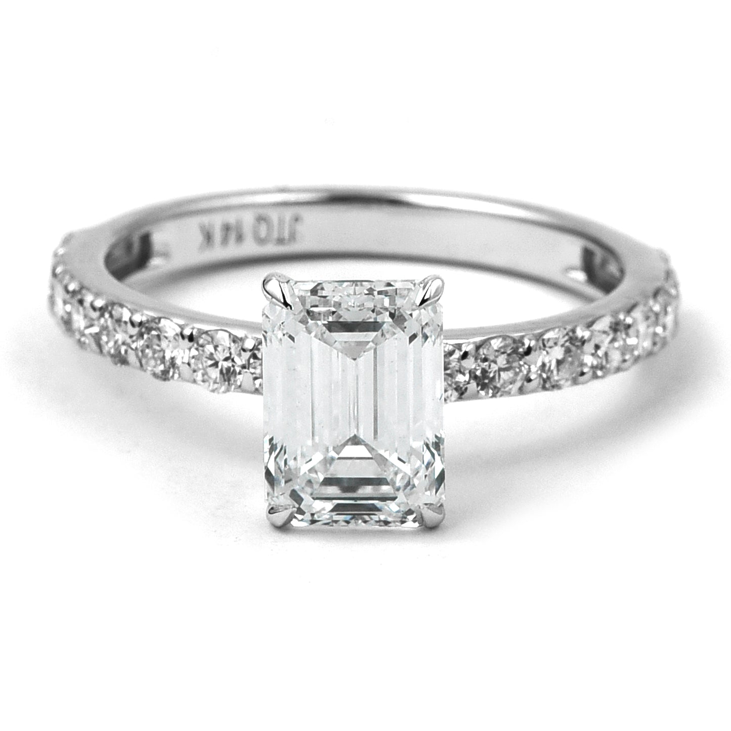 2.56 Carats Lab Grown Diamond 14K Gold Ring