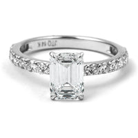 2.56 Carats Lab Grown Diamond 14K Gold Ring