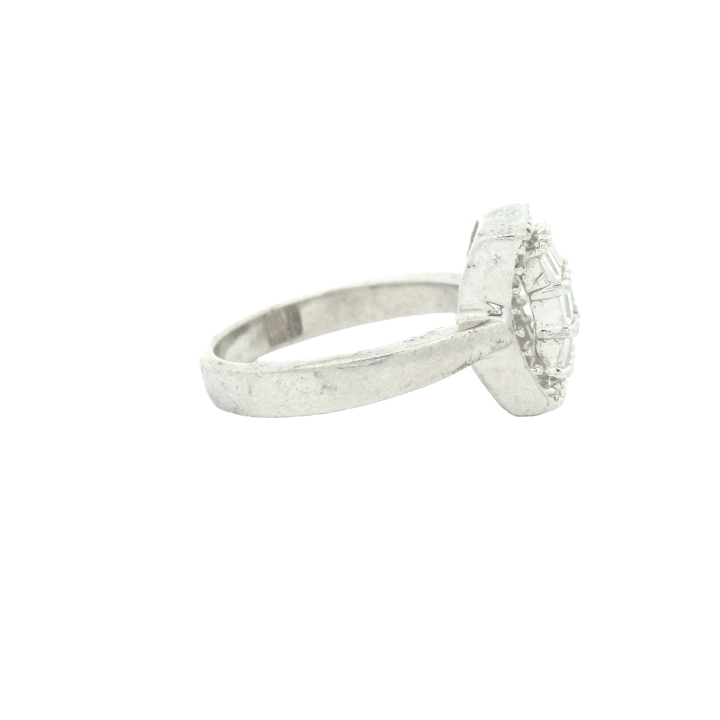 11.00 Ct Cubic Zirconia 925 Sterling Silver Ring