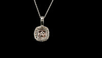 3.01 Carats Pink Lab Grown Diamond 14K Gold Pendant
