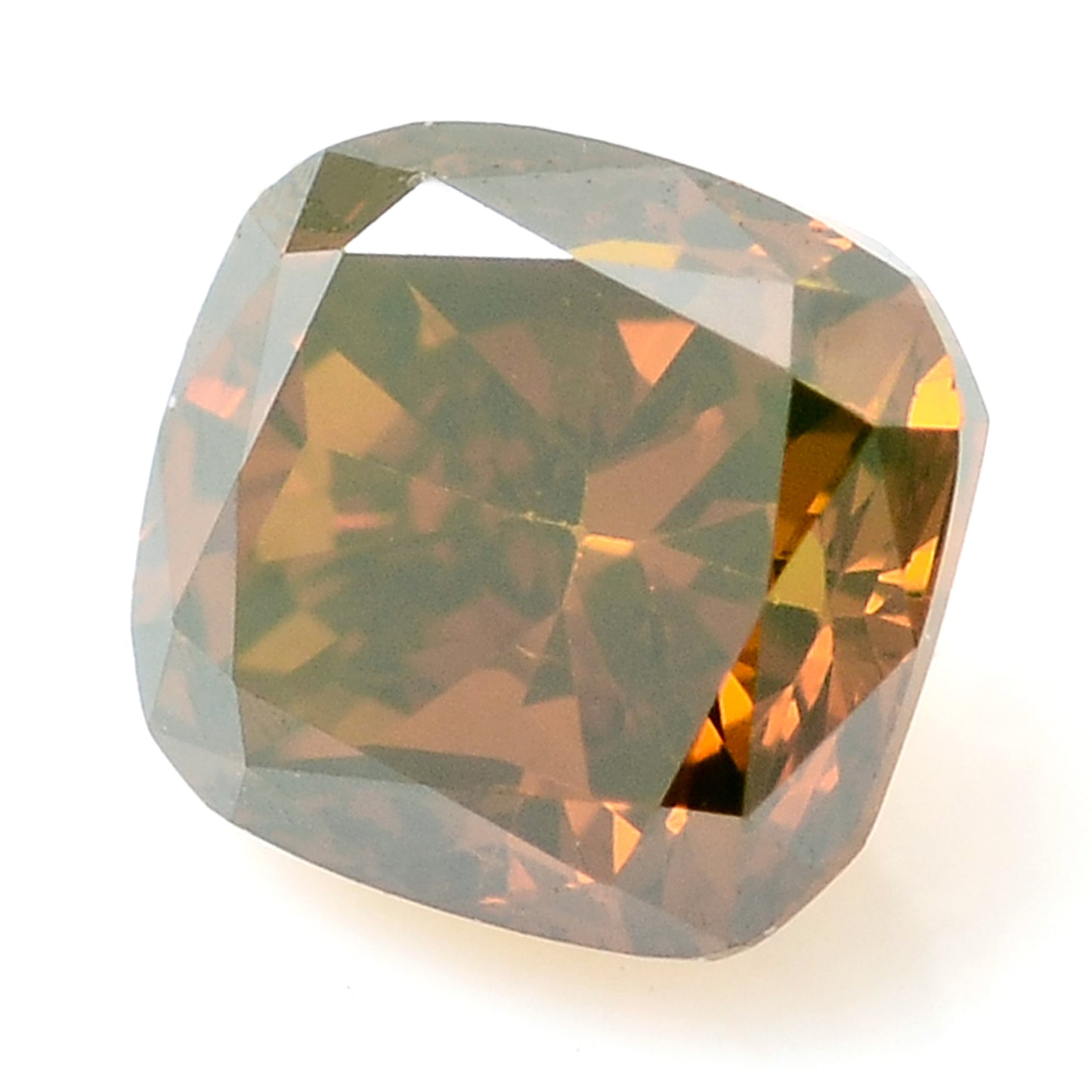 0.30 Carat Red Diamond Cushion Loose Gemstone