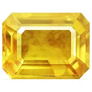 1.31 Carats Yellow Sapphire Rectangle Loose Gemstone