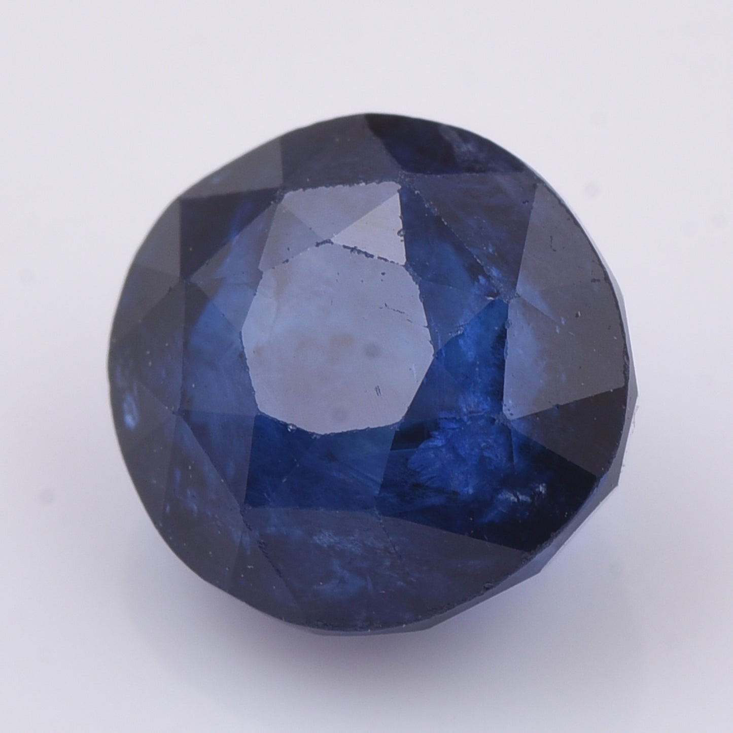 2.73 Natural Corundum Sapphire Round Mixed Cut Gemstone