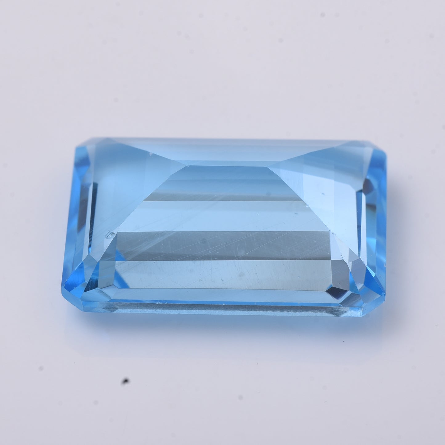 47.15 Natural Topaz Blue Topaz Emerald Cut Gemstone