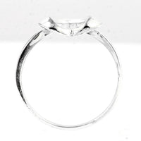 0.00 Ct Plain 925 Sterling Silver Ring