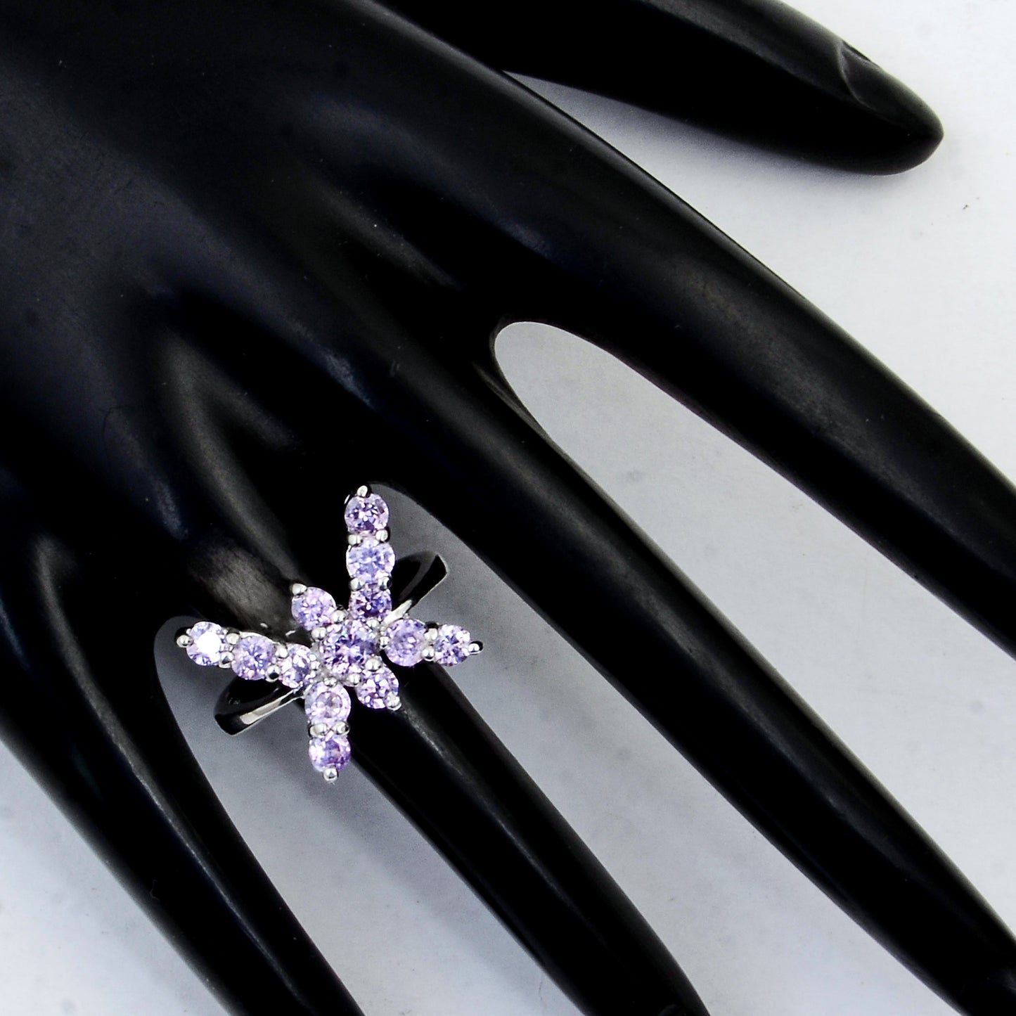 7.37 Ct Cubic Zirconia 925 Sterling Silver Ring
