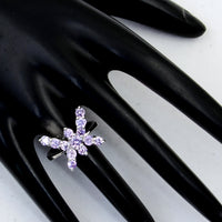 7.37 Ct Cubic Zirconia 925 Sterling Silver Ring