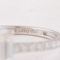 3.35 Carats Lab Grown Diamond 14K Gold Ring