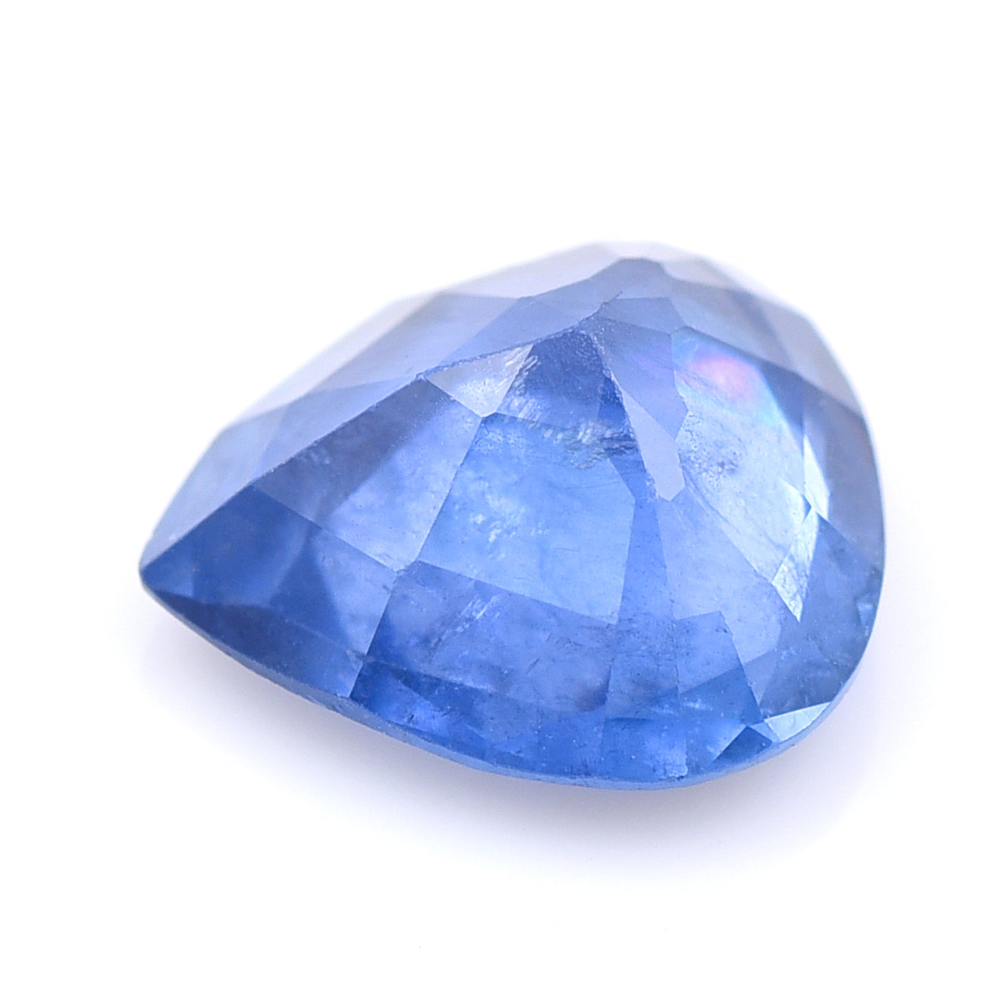2.36 Natural Corundum Sapphire Pear Mixed Cut Gemstone