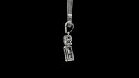 3.34 Carats Lab Grown Diamond 14K Gold Pendant