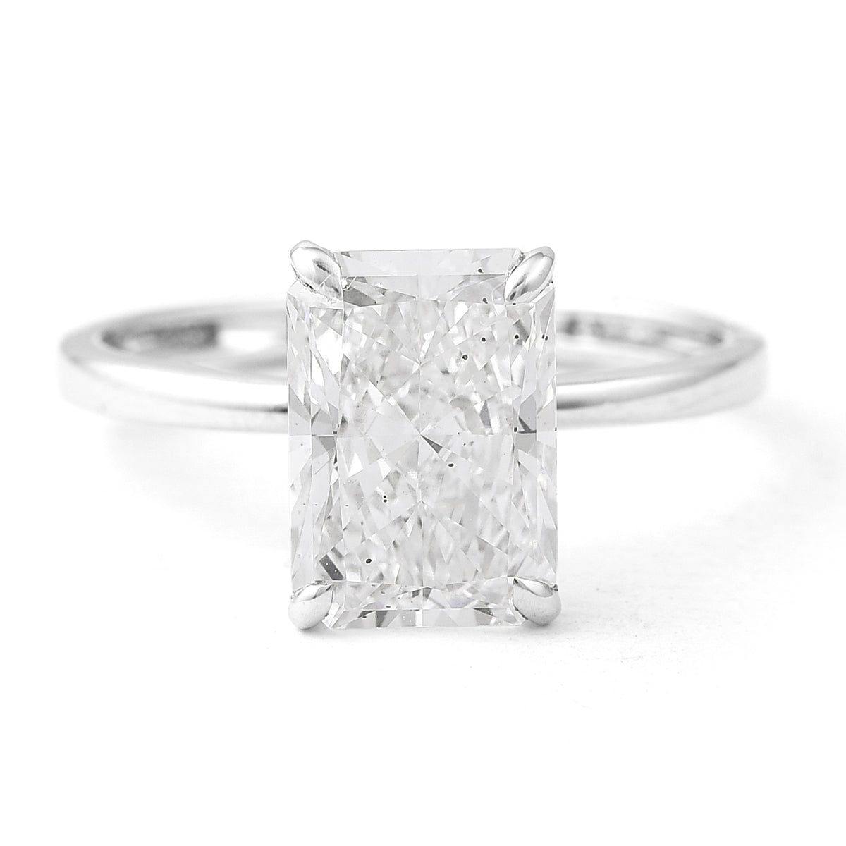 3.01 Carats Lab Grown Diamond 14K Gold Ring