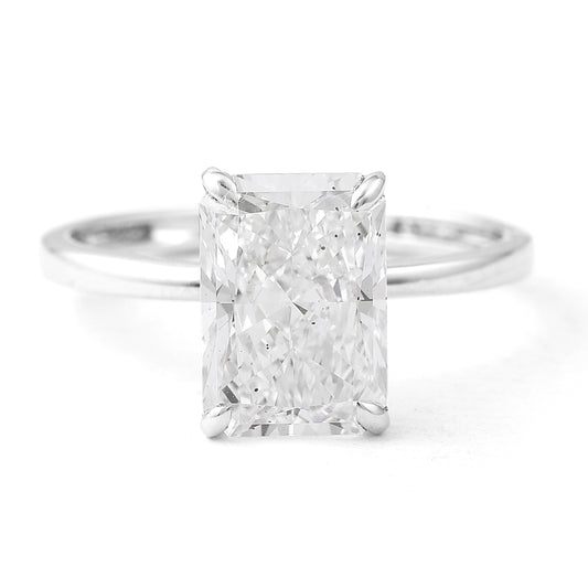 3.01 Carats Lab Grown Diamond 14K Gold Ring
