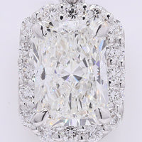 2.32 Carats Lab Grown Diamond 14K Gold Pendant
