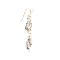 10.63 Ct Amethyst 925 Sterling Silver Earrings
