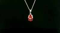 2.62 Carats Pink Lab Grown Diamond 14K Gold Pendant