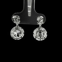3.58 Carats Lab Grown Diamond 14K Gold Earrings