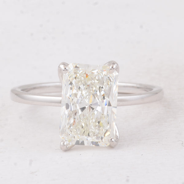 3.00 Carats Lab Grown Diamond 14K Gold Ring