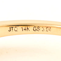 3.04 Ct Oval Multi Sapphire 14K Gold Ring