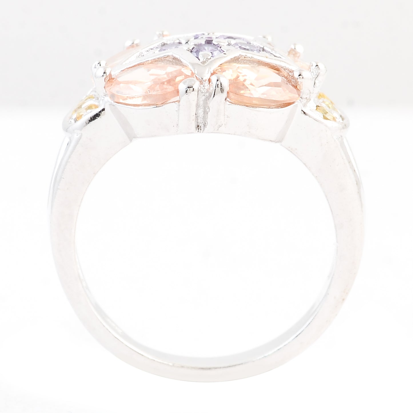 8.01 Ct Cubic Zirconia 925 Sterling Silver Ring
