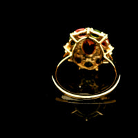 2.54 Ct Oval Tourmaline 14K Gold Ring