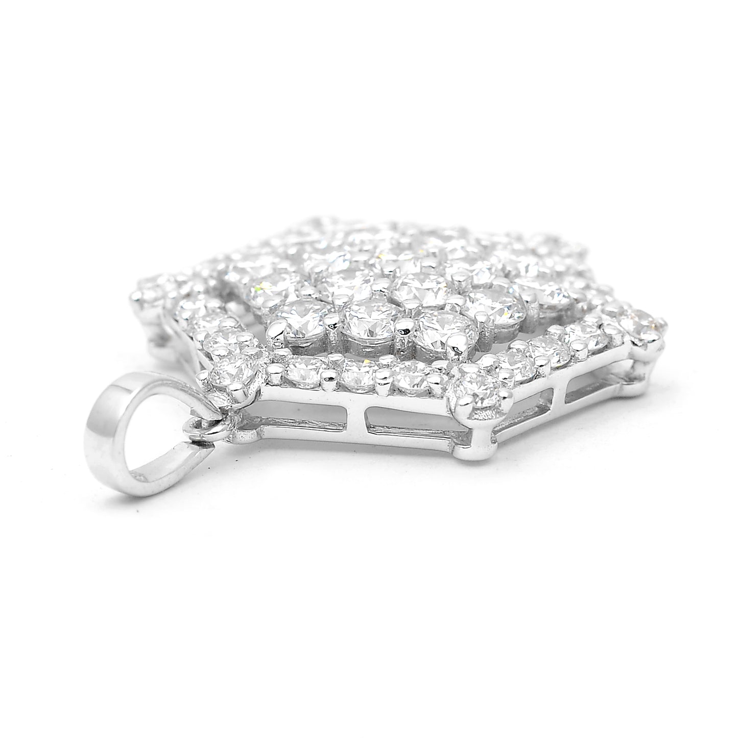 2.06 Carats Lab Grown Diamond 14K Gold Pendant