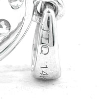 2.39 Carats Lab Grown Diamond 14K Gold Pendant