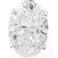 2.02 Carats Lab Grown Diamond 14K Gold Pendant