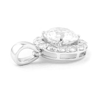 2.37 Carats Lab Grown Diamond 14K Gold Pendant