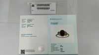 1.69 Ct Oval Mixed Cut Natural Ruby 14K Gold Ring