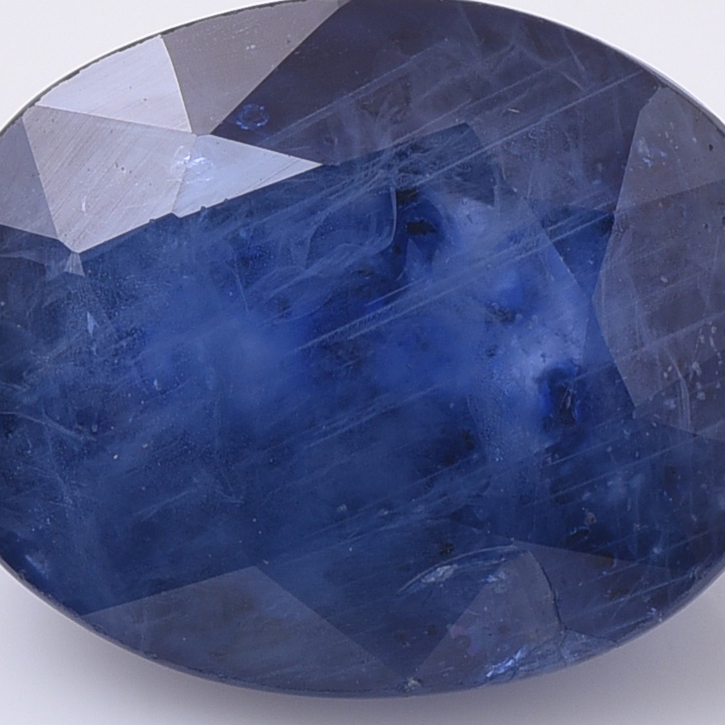 4.77 Natural Corundum Sapphire Oval Mixed Cut Gemstone