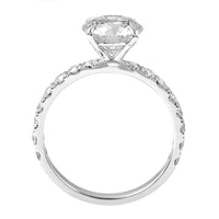 2.55 Carats Lab Grown Diamond 14K Gold Ring