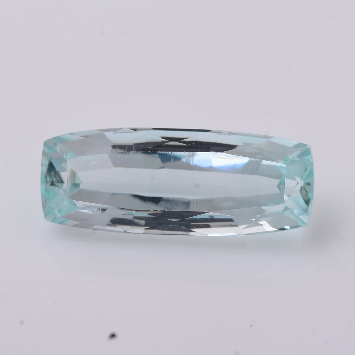 4.12 Natural Beryl Emerald Rectangular Cushion Mixed Cut Gemstone