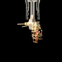 3.02 Ct Marquise Tourmaline 14K Gold Earrings