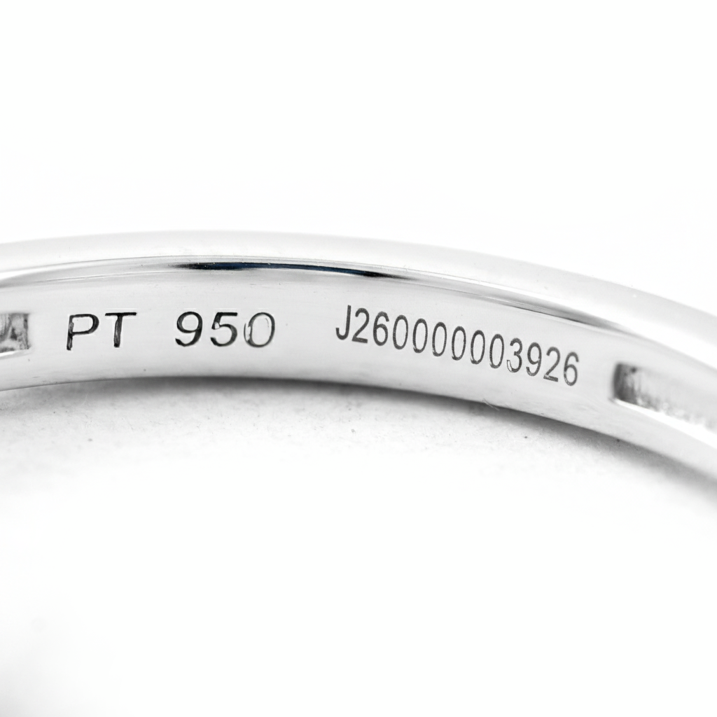 4.41 Carats Lab Grown Diamond 950 Platinum Ring