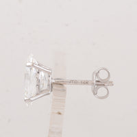 3.02 Carats Lab Grown Diamond 14K Gold Earrings