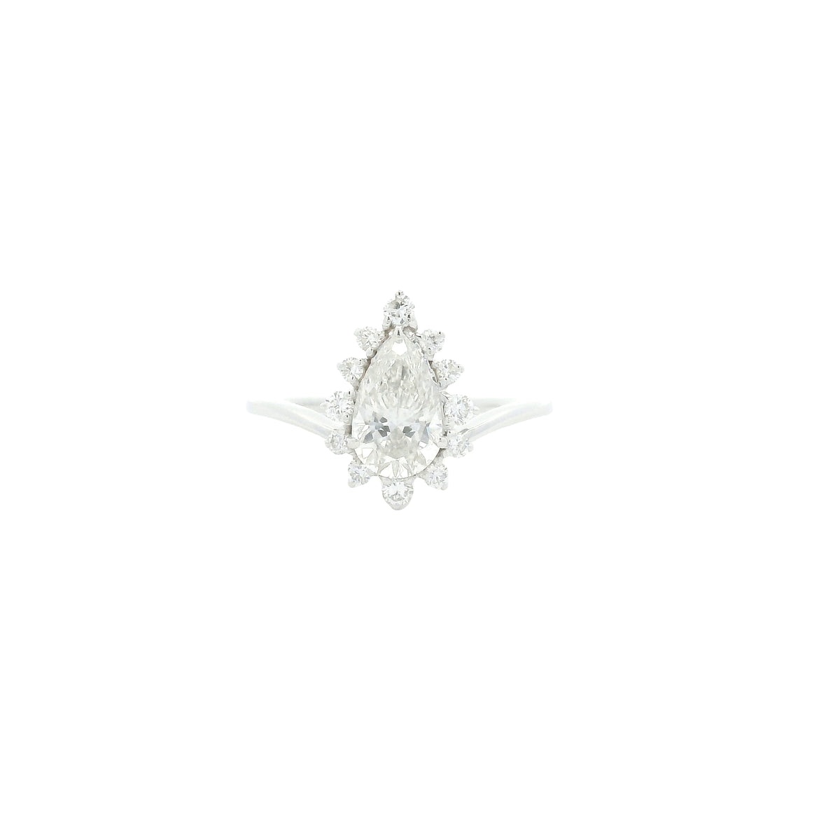1.34 Carats Lab Grown Diamond 14K Gold Ring