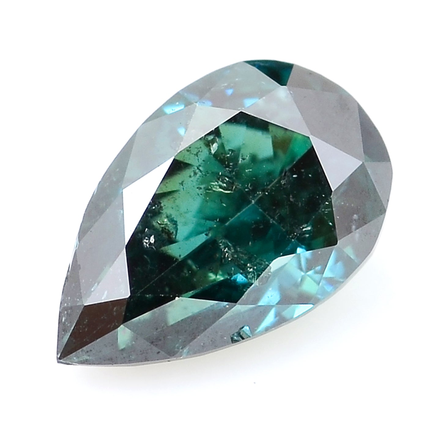 0.25 Blue Diamond Pear Loose Diamond