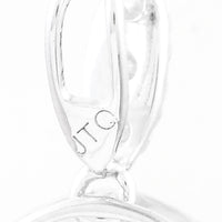 3.22 Carats Pink Lab Grown Diamond 14K Gold Pendant