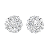 2.17 Carats Lab Grown Diamond 14K Gold Earrings