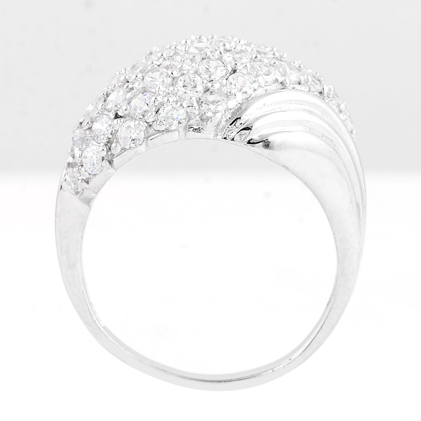 5.21 Ct Cubic Zirconia 925 Sterling Silver Ring