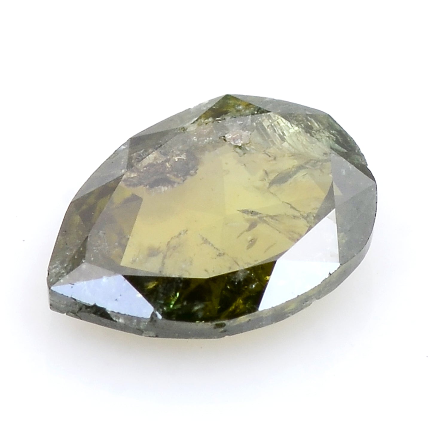 0.5 Green Diamond Pear Loose Diamond