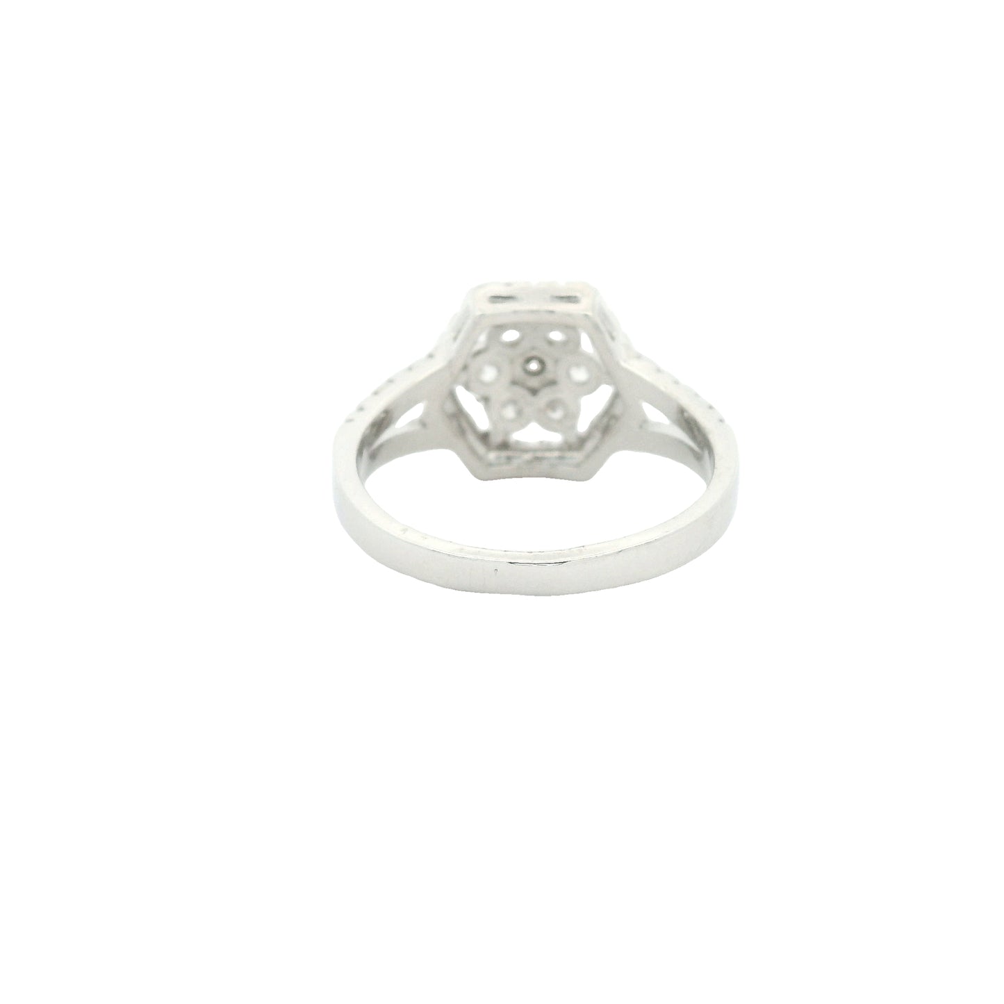 4.22 Ct Cubic Zirconia 925 Sterling Silver Ring