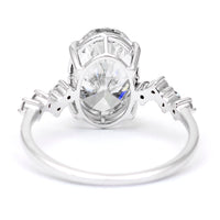 3.23 Carats Lab Grown Diamond 14K Gold Ring
