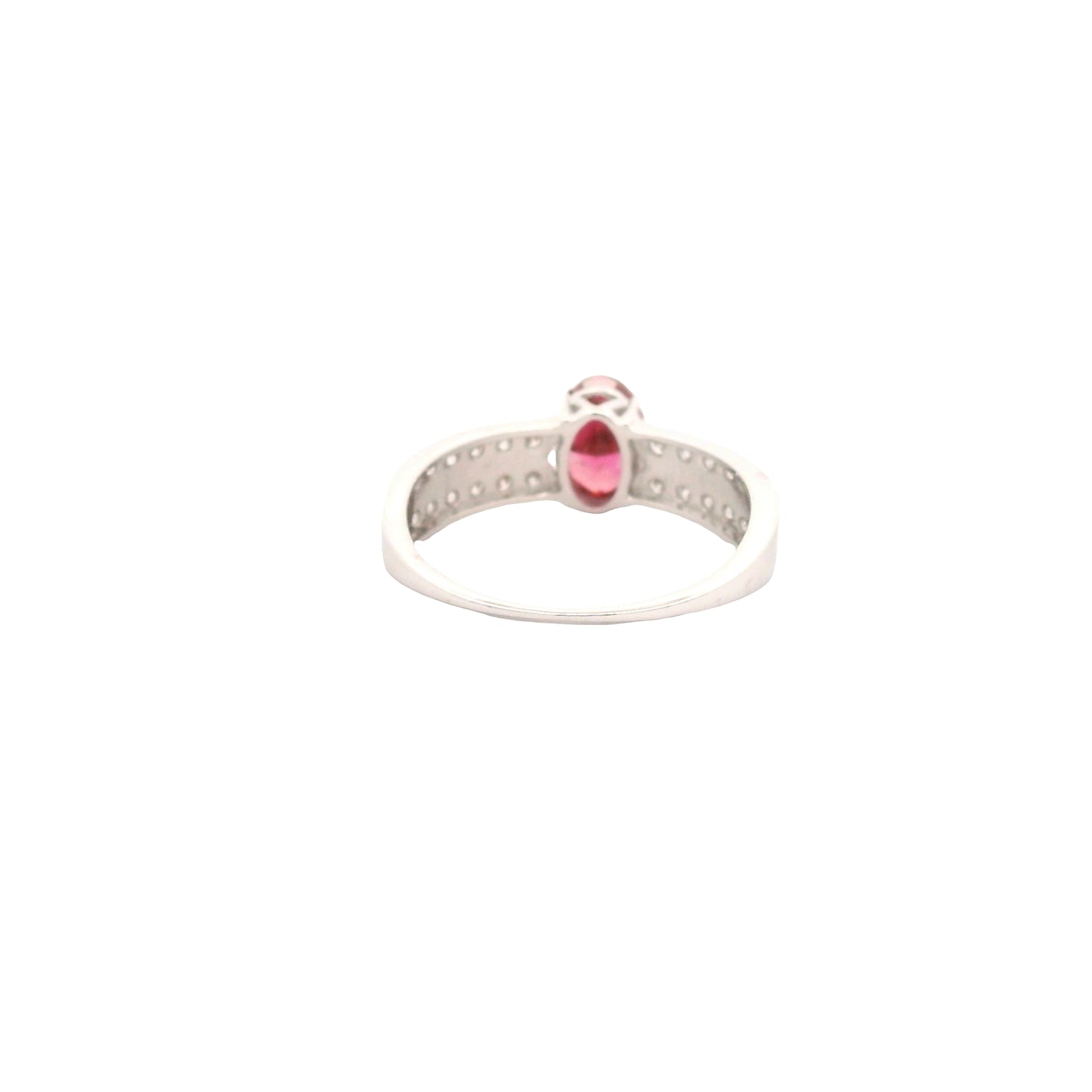 1.61 Carats Pink Lab Grown Diamond 14K Gold Ring